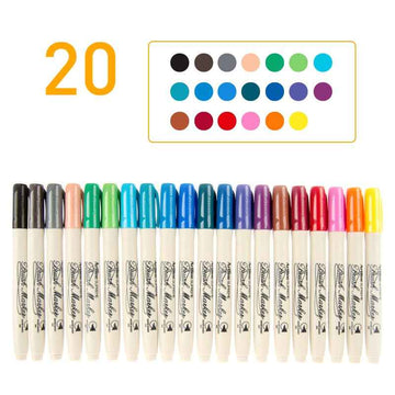 Artline Supreme Calligraphy Brush Marker Pen 20 Colors
