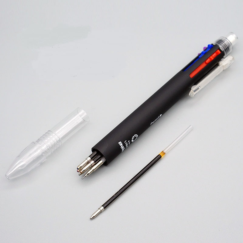 BAILE Multi Pen 5+1 Light,0.7mm Ballpoint Pen,0.5mm Mechanical Pencil