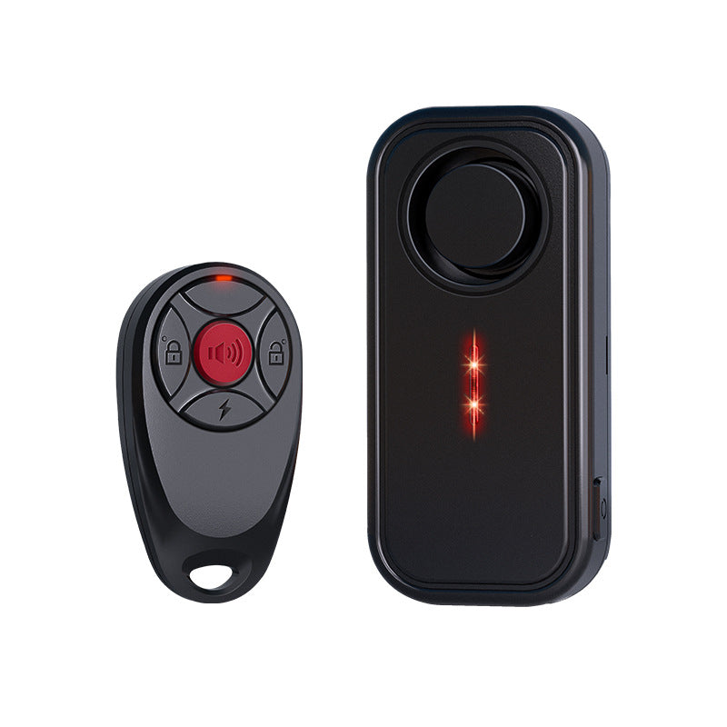 Bicycle Vibration Alarm Waterproof Remote Control Anti-Theft Alert