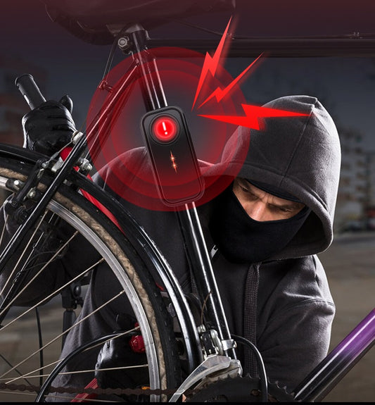 Bicycle Vibration Alarm Waterproof Remote Control Anti-Theft Alert