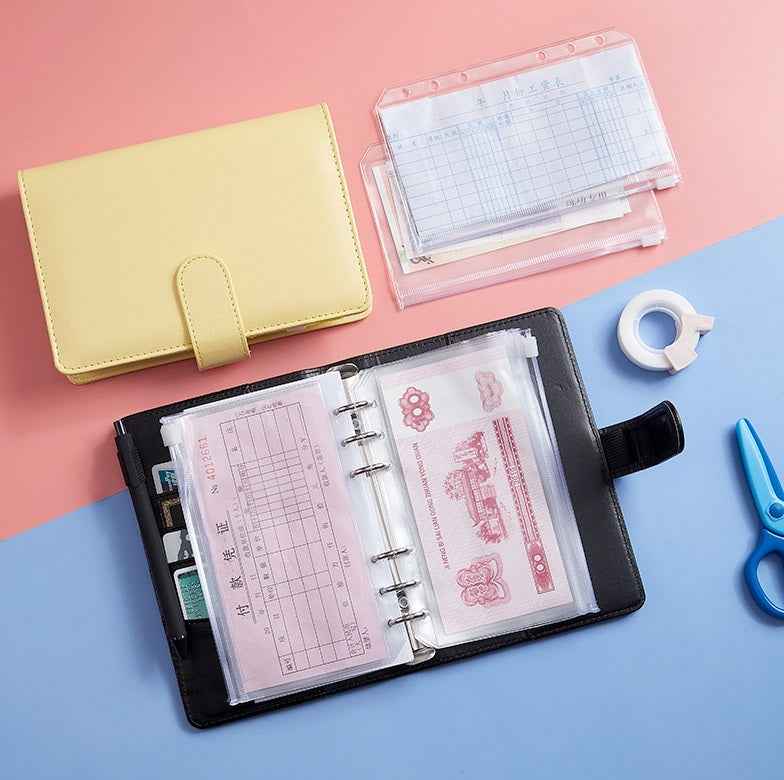 60 Expense Tracker 6-Hole Punched Budget Sheets for A6 Budget Binder