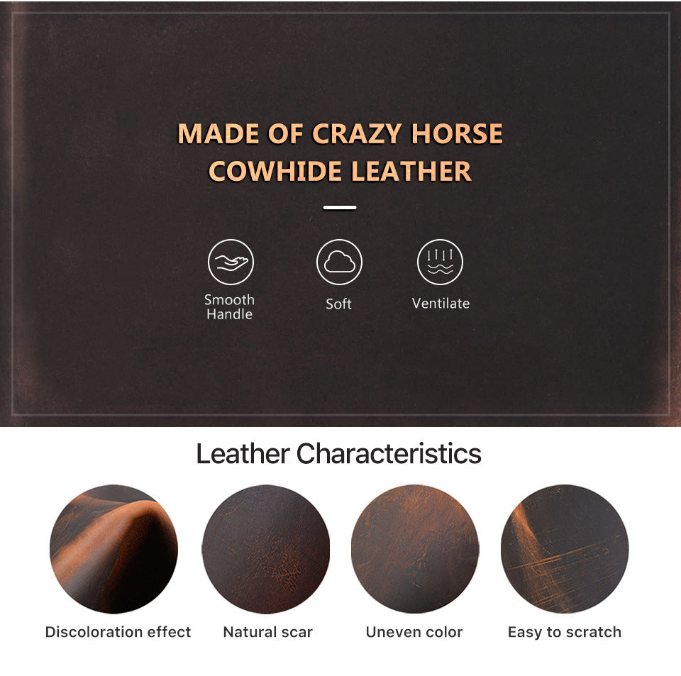Leather 10 Slots Watch Case Zippered Storage Box for Travel Display