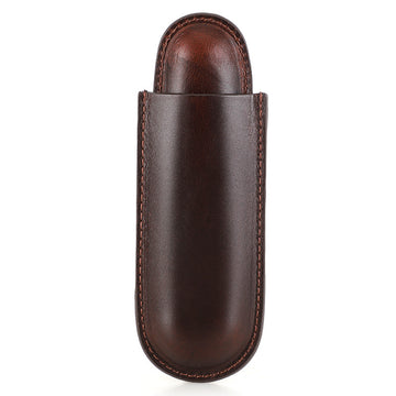 Leather Cigar Case Travel Humidor for Single Cigar - TTpen