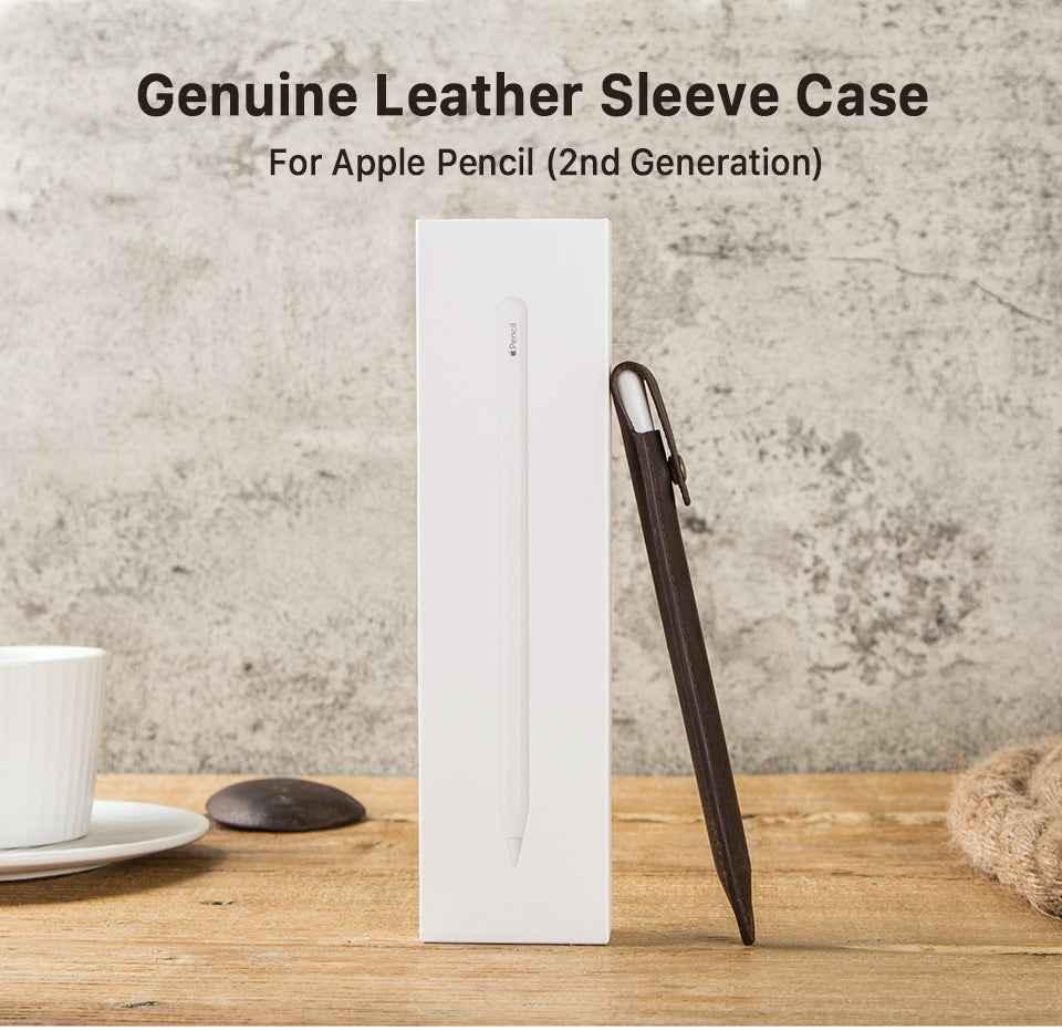 Echt lederen Apple Pencil 2e generatie hoes