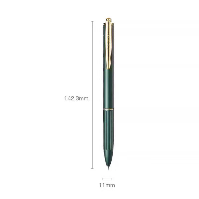 COMIX X5 Metal Retractable Gel Pen – 0.5mm Archival Black Ink