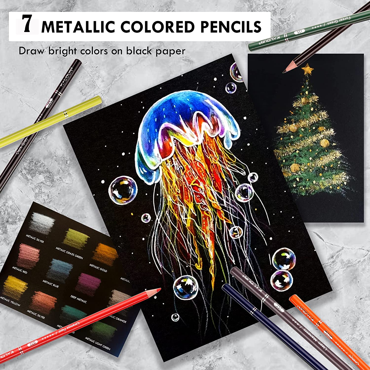 KALOUR 72 Color Oil Based Art Drawing Pencils with Pencil Case Pink - TTpen