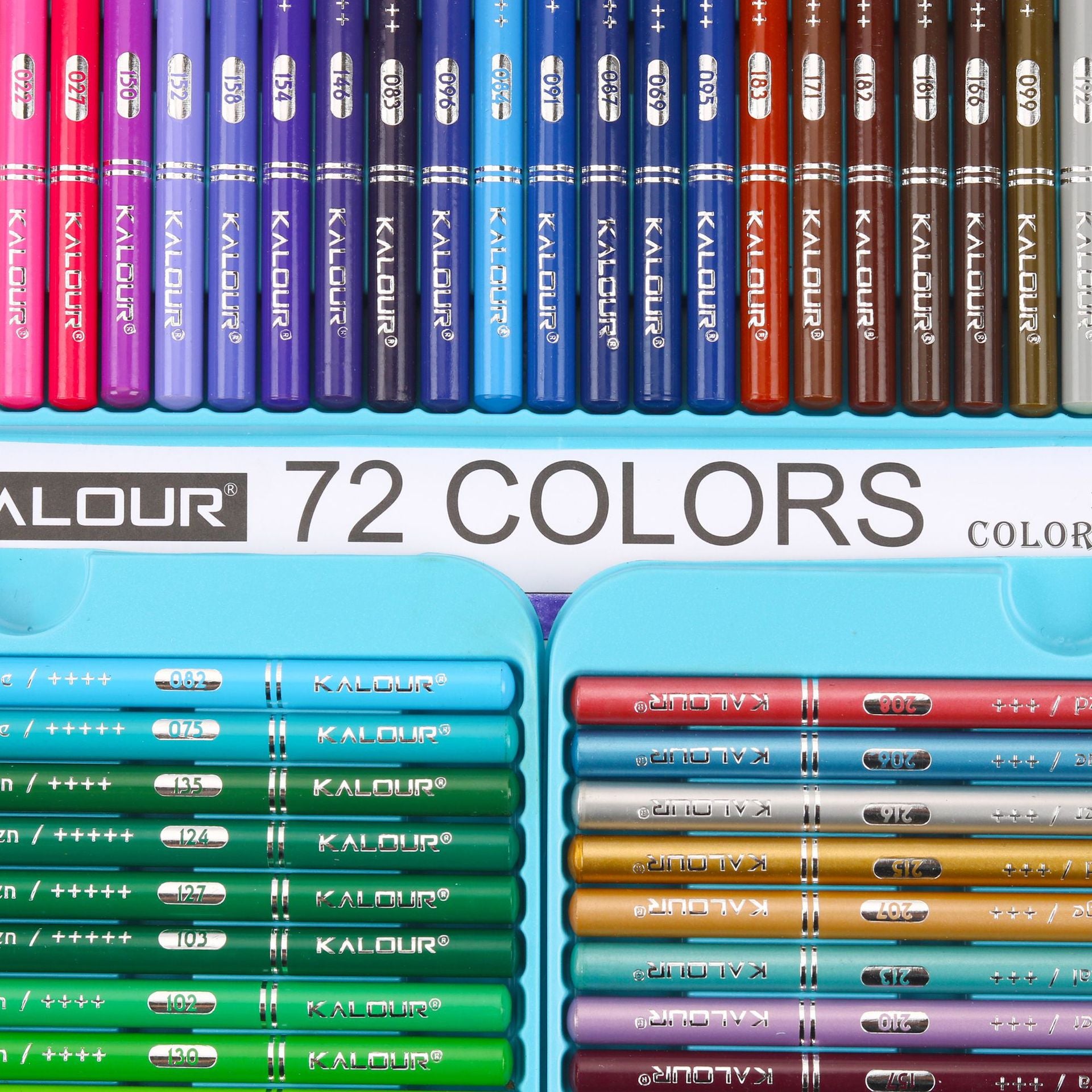 KALOUR 72 Premium Colored Pencils Set for Drawing Sketching Shading