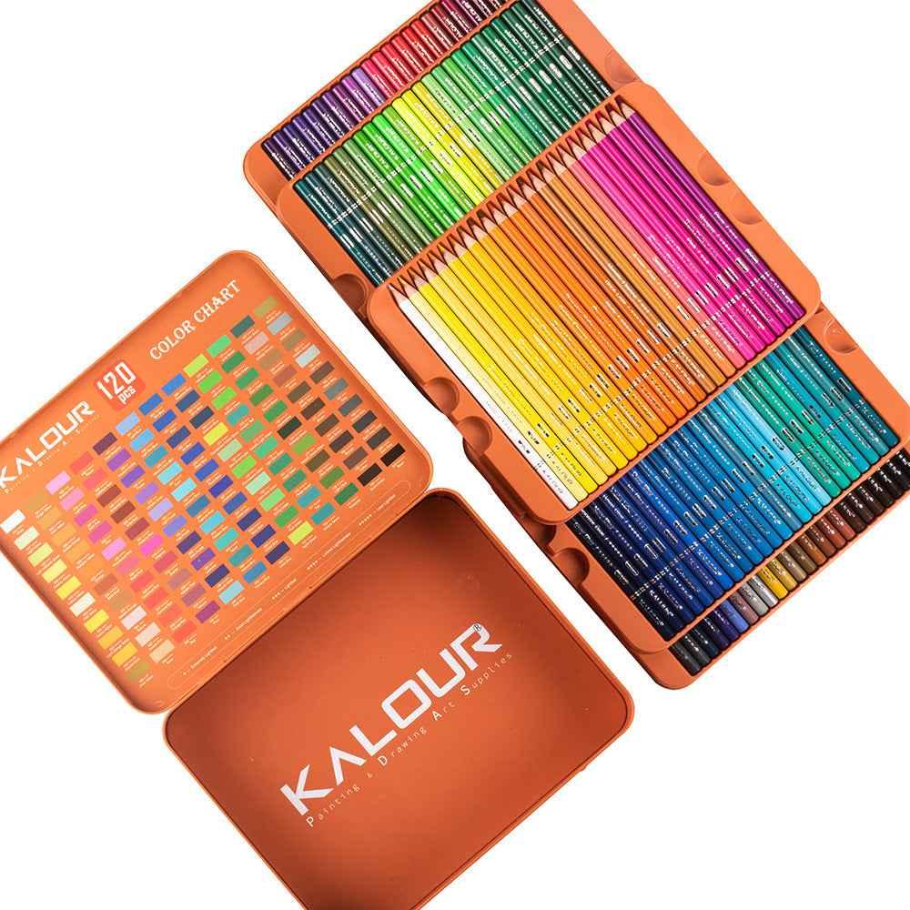 Kalour KALOUR 120 Professional Colored Drawing Pencils Set