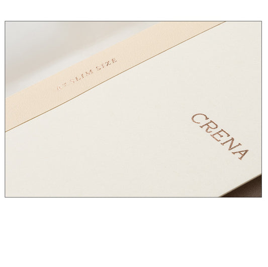 CRENA Spark R2 B7 Notebook Refill | 432 Pages | 50gsm Fountain Pen Friendly | 126×80mm Mini Planner Insert