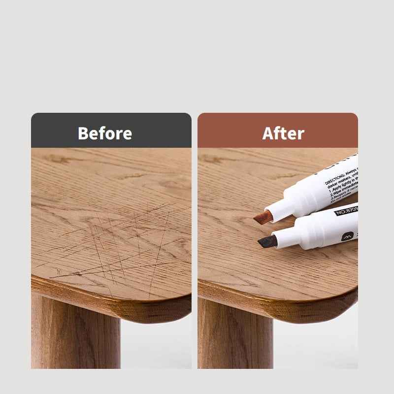 CYANSNAIL Furniture Touch Up Markers,12 Colors Wood Scratch Repair