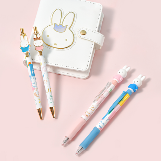 Cute Cartoon Miffy Gel Pens 0.5mm Black Ink – 4-Piece