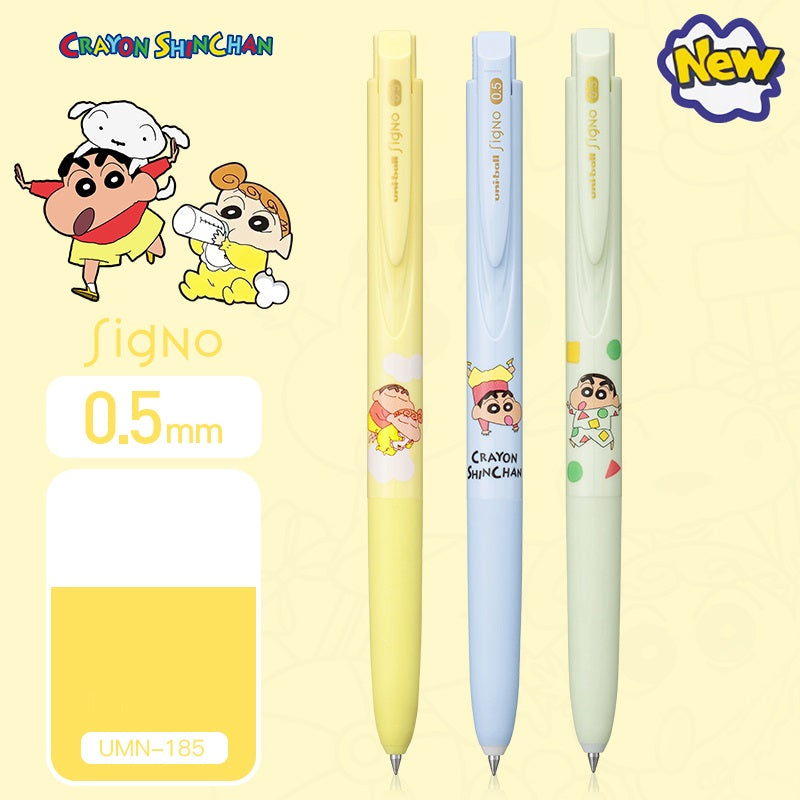 Pen☆chan Uni-Ball Signo 0.5mm Gel Pen Crayon Shinchan Limited Edition