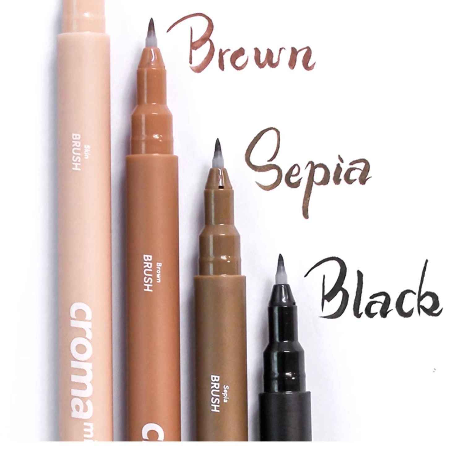 Croma Micro Fineliner Pens 4 Colors for Manga,Illustration,Drawing