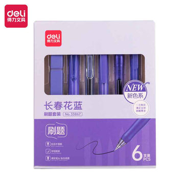 DELI 33867 Gel Pens Journaling Highlighter 6 Pack