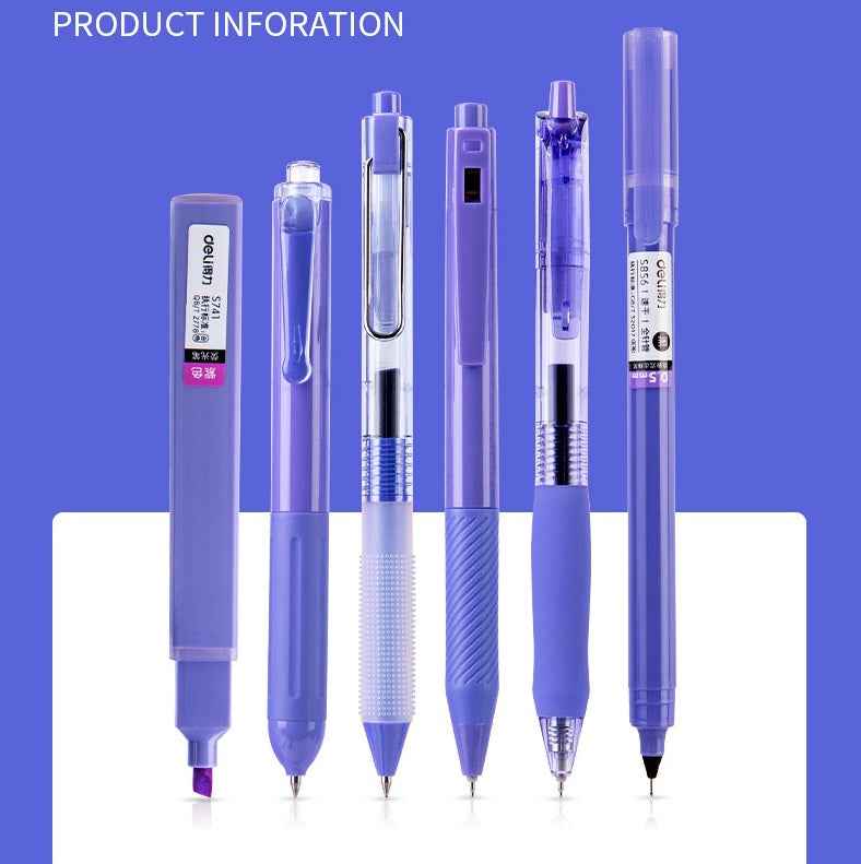 DELI 33867 Gel Pens Journaling Highlighter 6 Pack