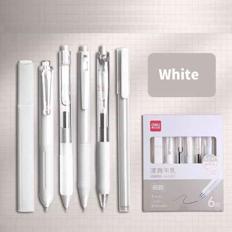 DELI 33867 Gel Pens Journaling Highlighter 6 Pack