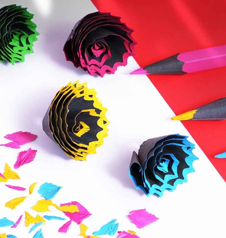 DELI 48 Colors Woodless Erasable Colored Pencils Set