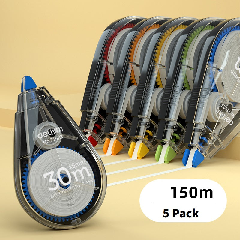 DELI Set korekcijske trake - pakiranje od 5 komada (30Mx5mm svaki)