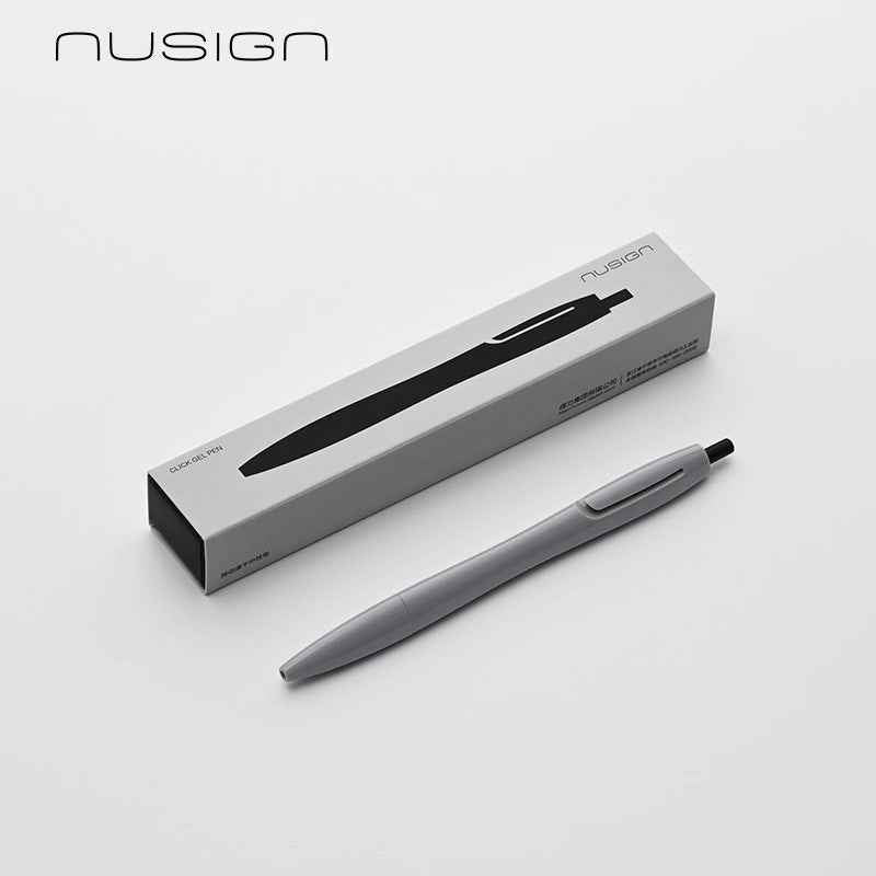 DELI NUSIGN NS801 Master Series Click Gel Pen – 0.5mm Black Ink