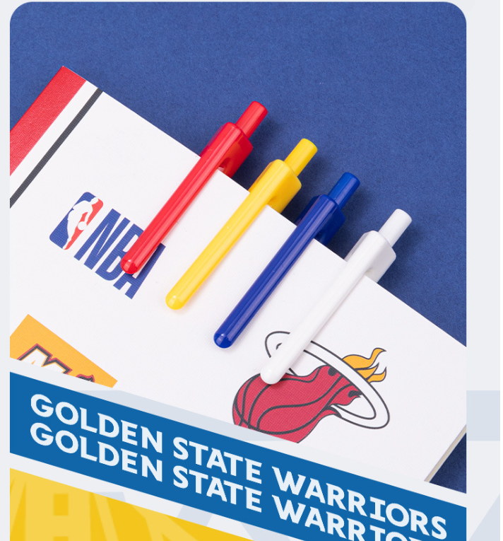 DELI SF120 NBA Click Gel Pen – 0.5mm Quick-Dry Black Ink, 12-Pack