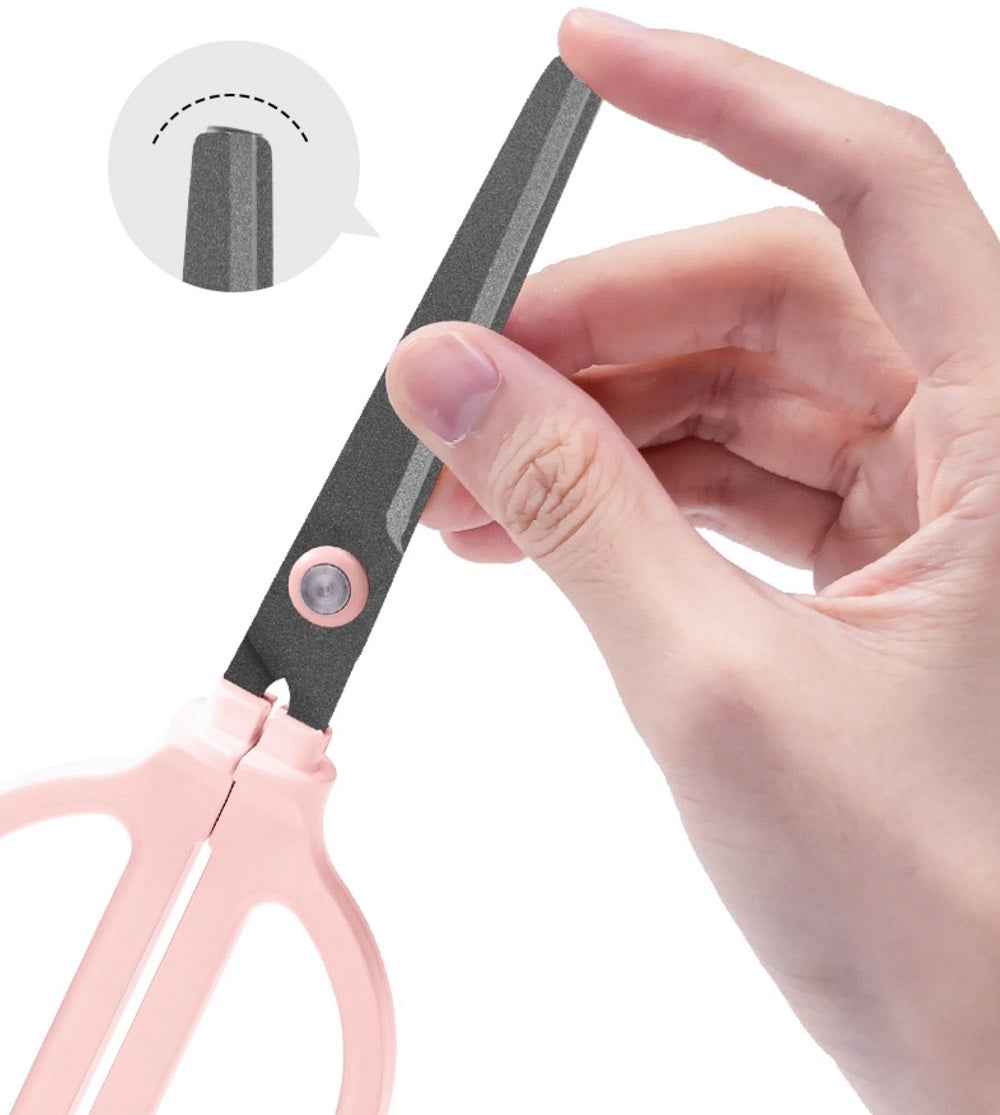 Nusign Scissors DELI Nusign NS051A Standing Office & Craft Scissors with Non-Slip Base
