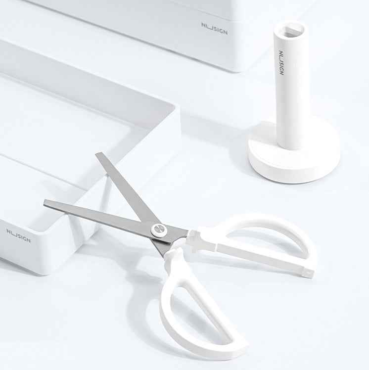 Nusign Scissors DELI Nusign NS051A Standing Office & Craft Scissors with Non-Slip Base