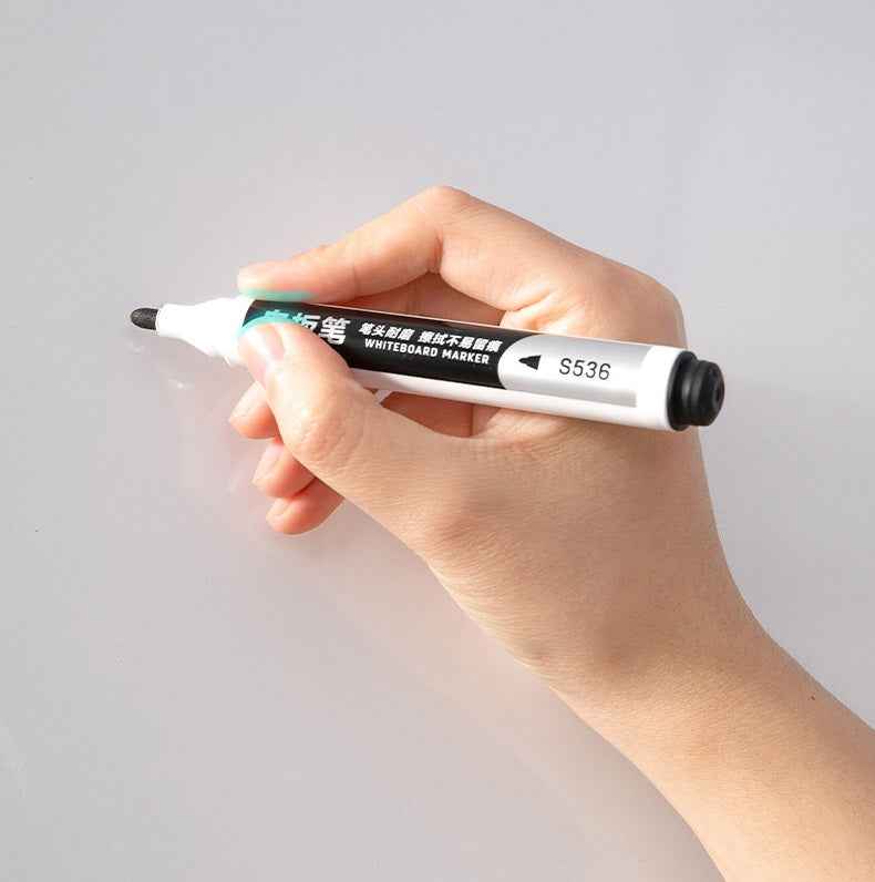 DELI S536 20-Pack Low-Odor Bullet Tip Dry Erase Whiteboard Markers