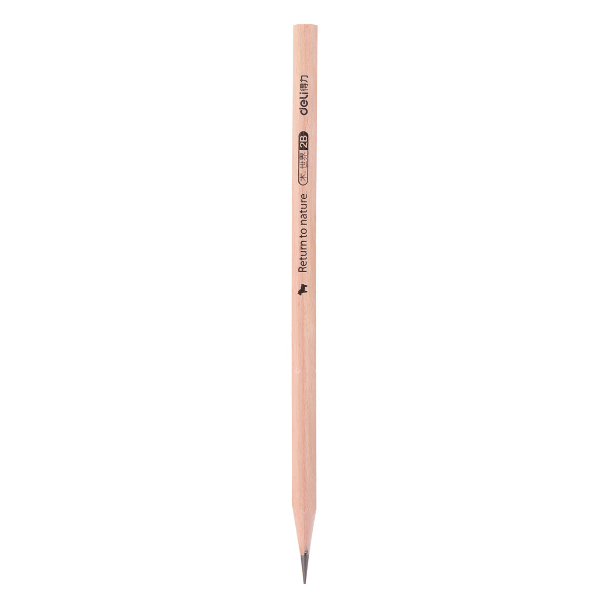 DELI 2B HB Wooden Pencils for School Office,Pack of 50