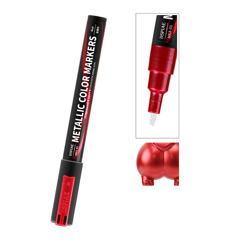 DSPIAE Liquid Mirror Chrome Metallic Color Markers 12 Colors
