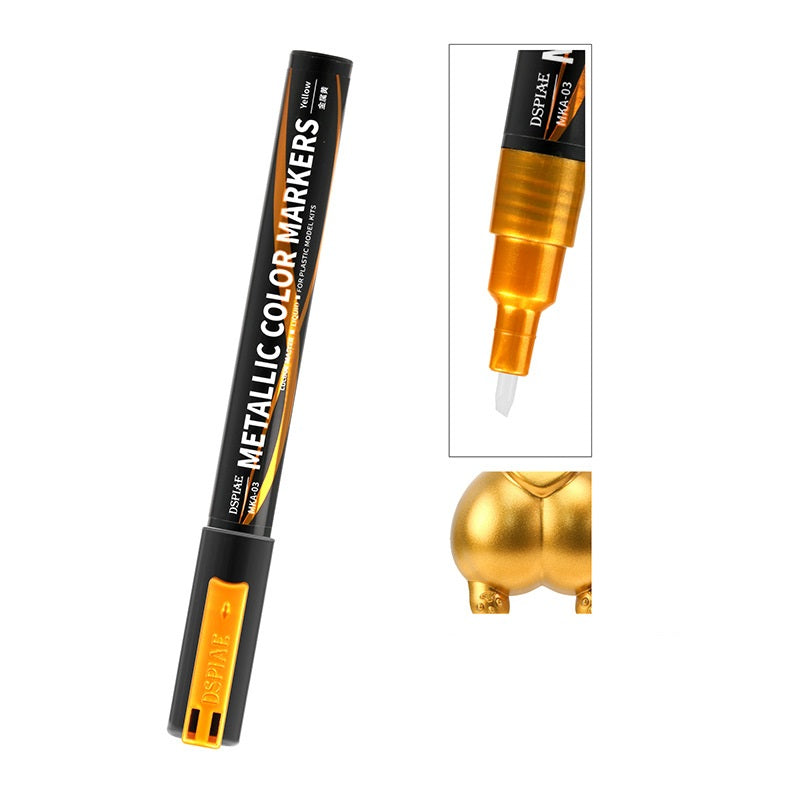 DSPIAE Liquid Mirror Chrome Metallic Color Markers 12 Colors