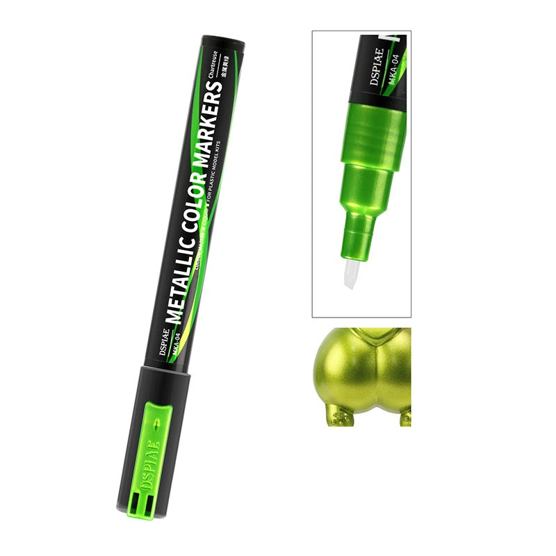 DSPIAE Liquid Mirror Chrome Metallic Color Markers 12 Colors