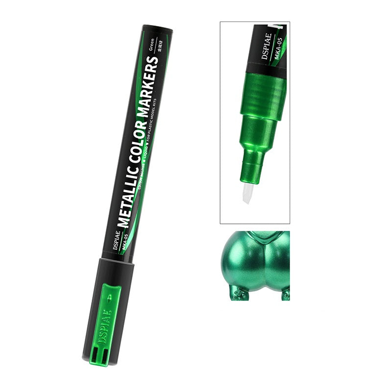 DSPIAE Liquid Mirror Chrome Metallic Color Markers 12 Colors