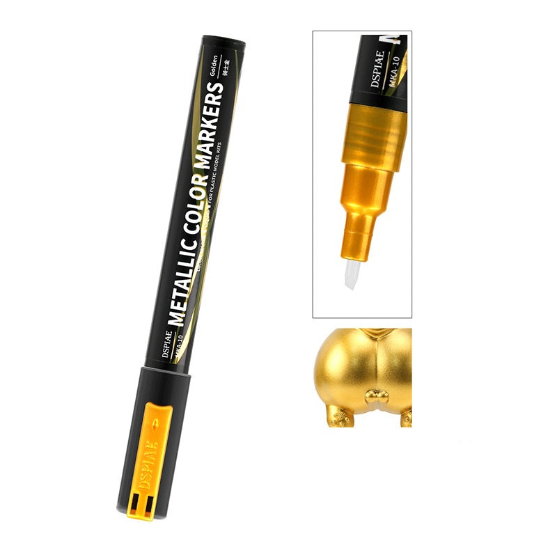 DSPIAE Liquid Mirror Chrome Metallic Color Markers 12 Colors