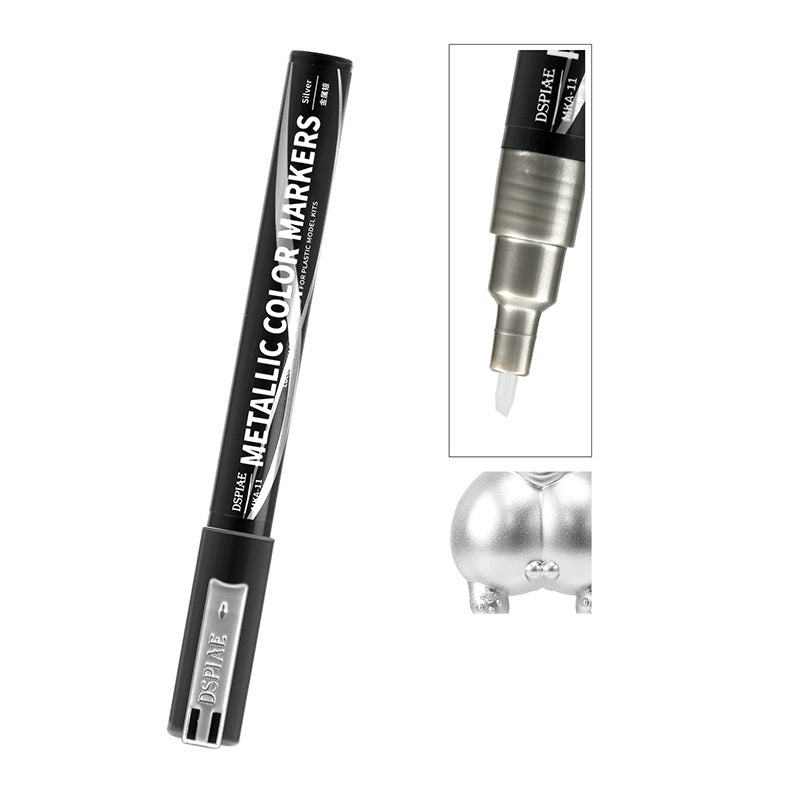 DSPIAE Liquid Mirror Chrome Metallic Color Markers 12 Colors