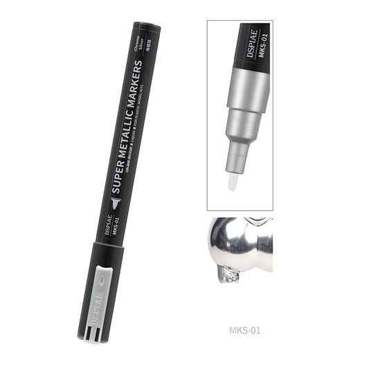 DSPIAE Super Metallic Markers,Liquid Mirror Chrome,3 Colors