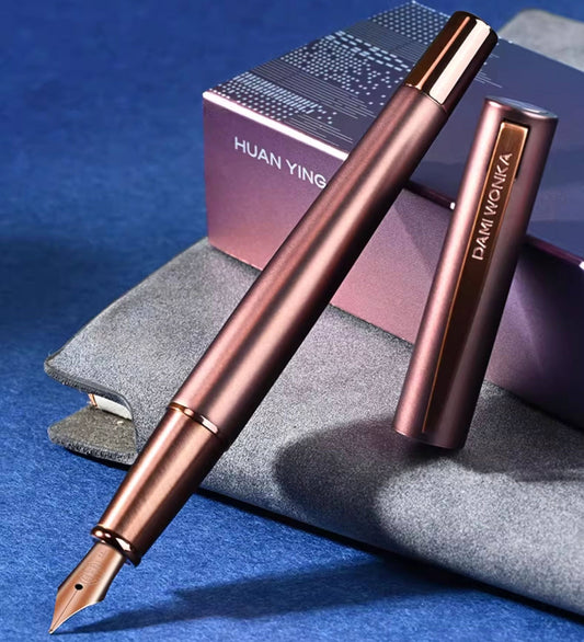 Dami-Wonka Fountain Pen – Metal Body,Iridium Fine Nib
