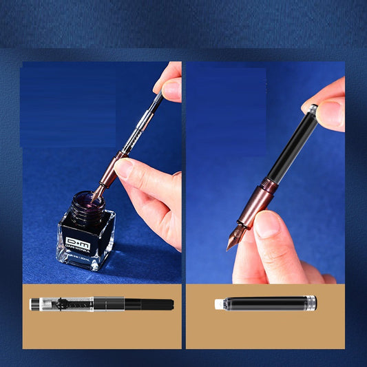 Dami-Wonka Fountain Pen – Metal Body,Iridium Fine Nib