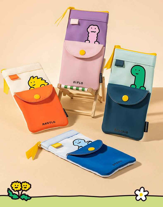 Deli Nusign Joguman Limited Edition Double-Layer Strap Pencil Case