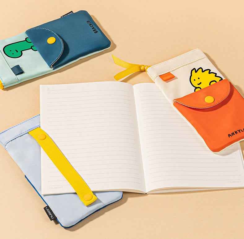 Deli Nusign Joguman Limited Edition Double-Layer Strap Pencil Case