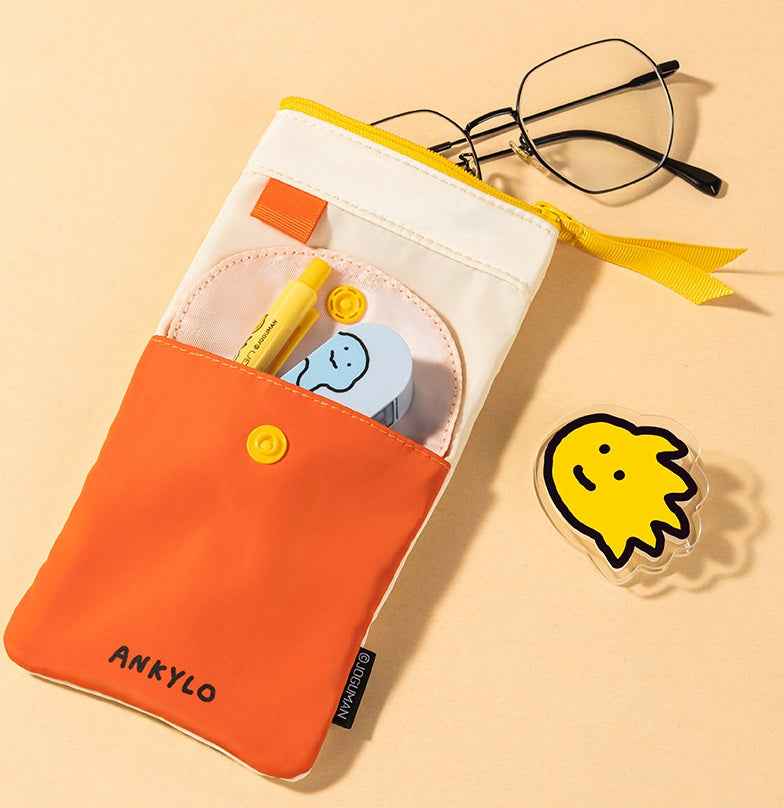 Deli Nusign Joguman Limited Edition Double-Layer Strap Pencil Case