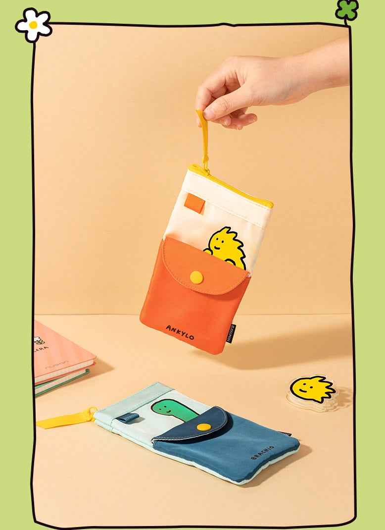 Deli Nusign Joguman Limited Edition Double-Layer Strap Pencil Case