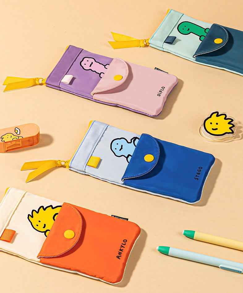 Deli Nusign Joguman Limited Edition Double-Layer Strap Pencil Case