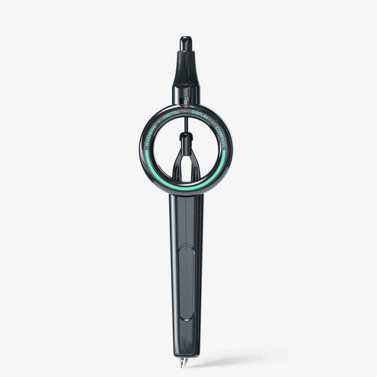 Digital Display Compass & Automatic Pencil Set Black