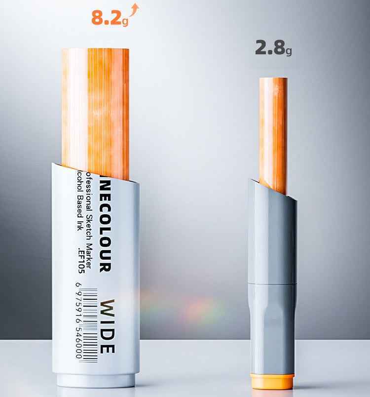 FINECOLOUR EF105 Wide-Tip Alcohol Sketch Marker Set 72 Color