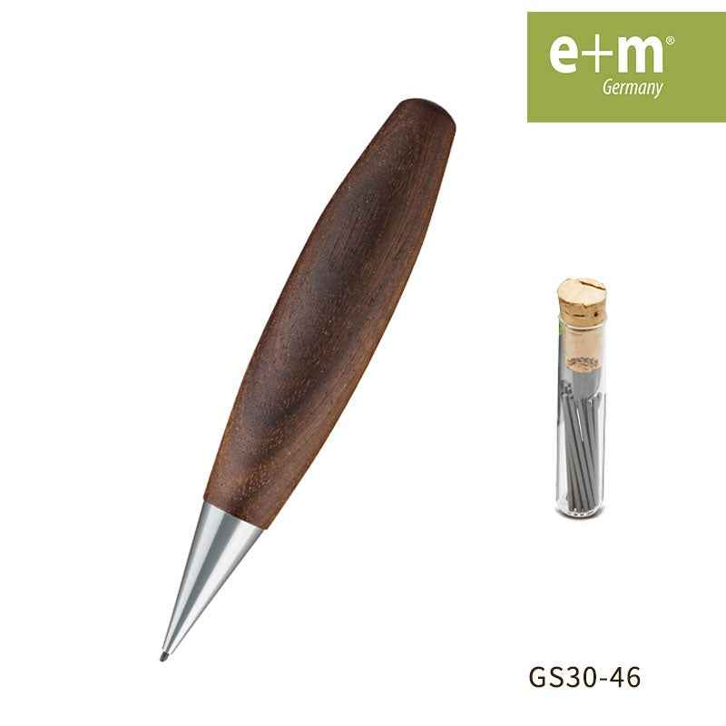 E+M Move 1.18 Mechanical Pencil with 12pcs HB Refill Leads