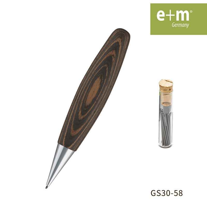 E+M Move 1.18 Mechanical Pencil with 12pcs HB Refill Leads
