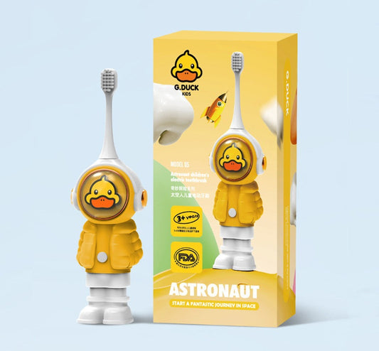G.Duck Astronaut Kids Electric Toothbrush Yellow