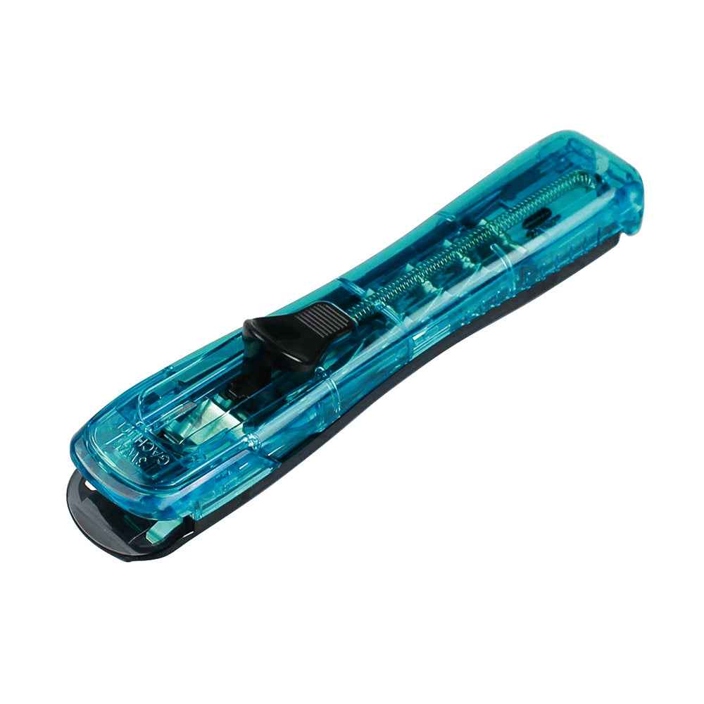 OHTO 3WAY GACHUCK Clip Dispenser with 12pcs Clips Blue