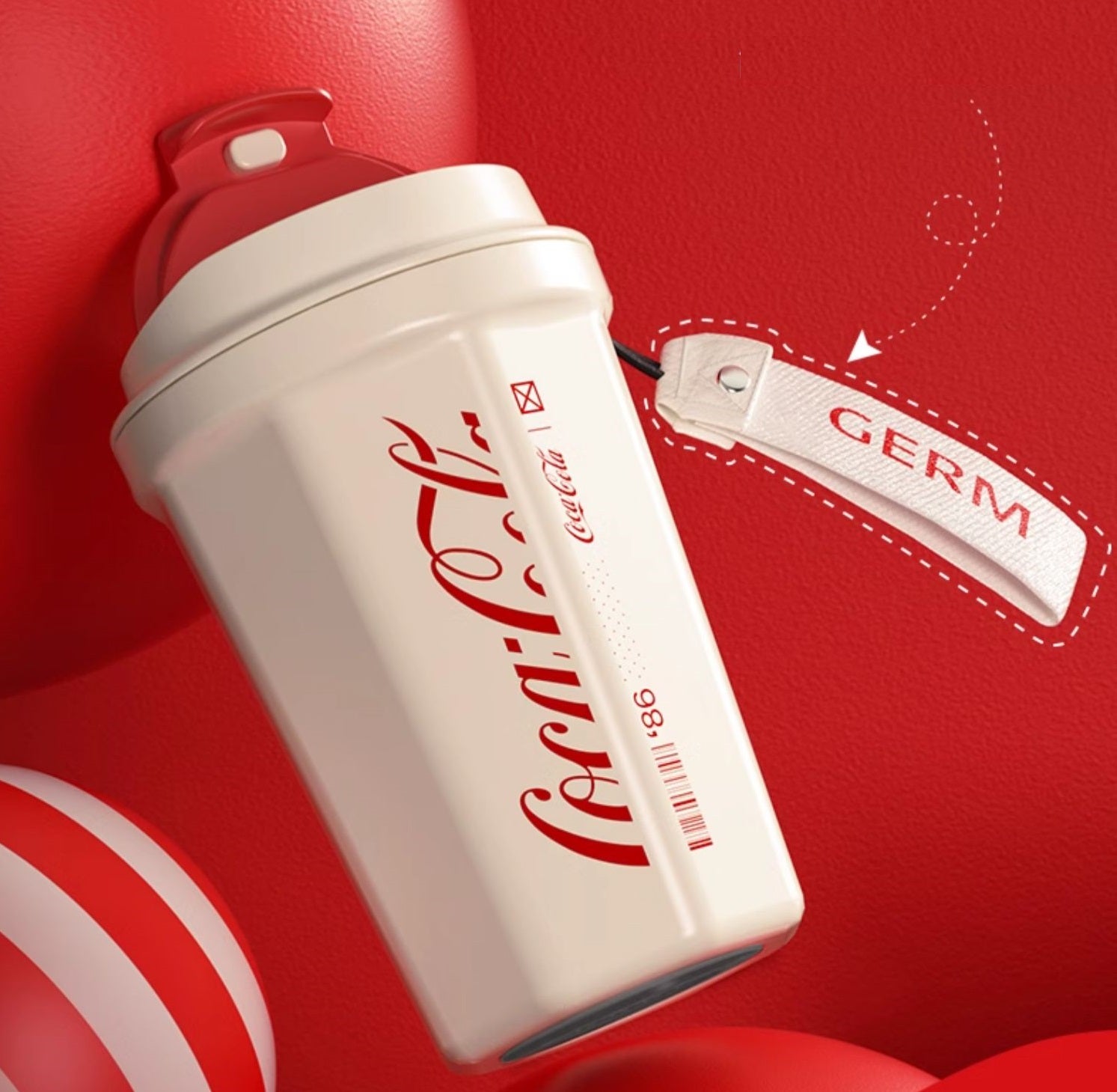 GERM x Coca-Cola Stainless Steel Travel Coffee Tumbler