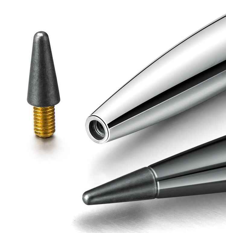 GNASEET Eternal Inkless Pen – Circular Metal Base